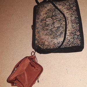 Antique Victorian Petit Point/ Needlepoint purse.